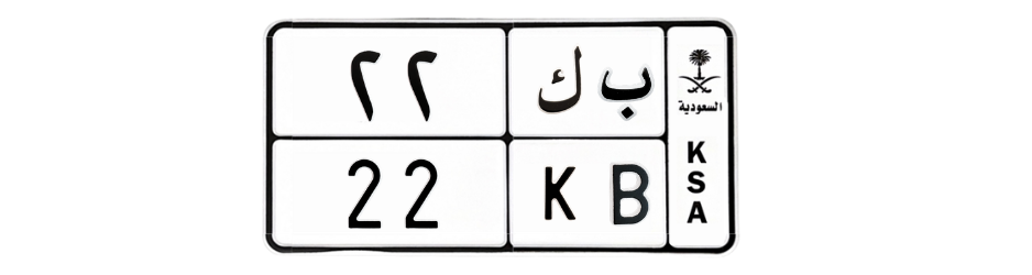 لوحة ب ك 22